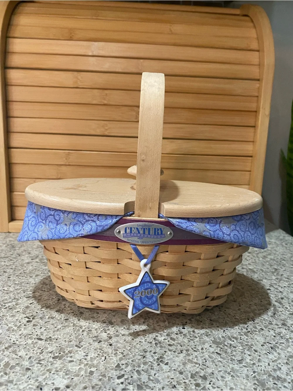 Longaberger 2000 Collector’s Century Celebration Basket